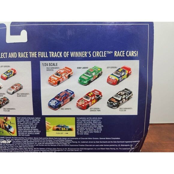 Winners Circle for Kids Jeff Gordon Monte Carlo Rip Stick Racing Car 1:24 Scale - Picture 10 of 13